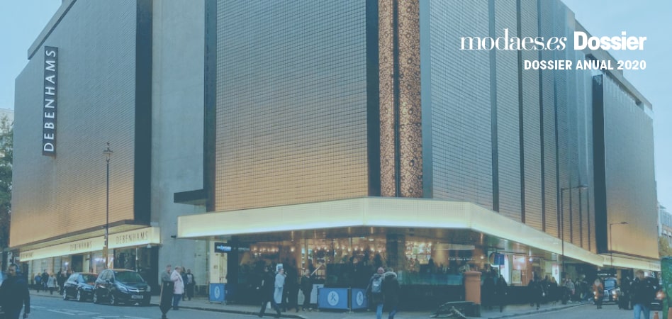 Fachada de Debenhams Apocalipis Retail, segunda parte: crisis, cierres y ventas exprés para el otro gran golpe del ‘brick’